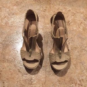 Wedges only worn once!